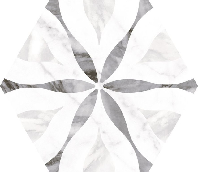 Equipe Bardiglio Bardiglio Flower 17,5x20