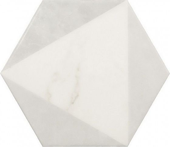 Equipe Carrara Hexagon Peak Matt 17.5x20