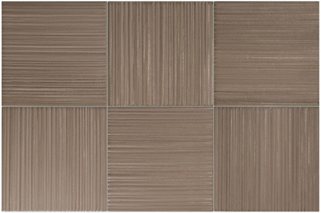 Equipe Hikari Decor Brown Matt 10x10