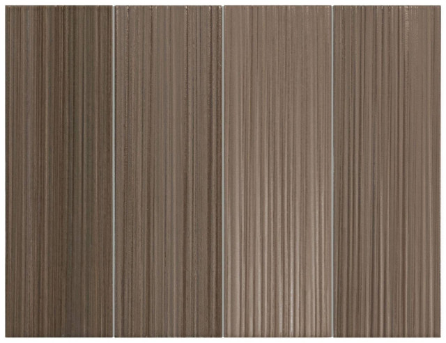 Equipe Hikari Decor Brown Matt 6x18.6