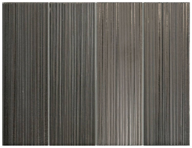Equipe Hikari Decor Ebony Matt 6x18.6