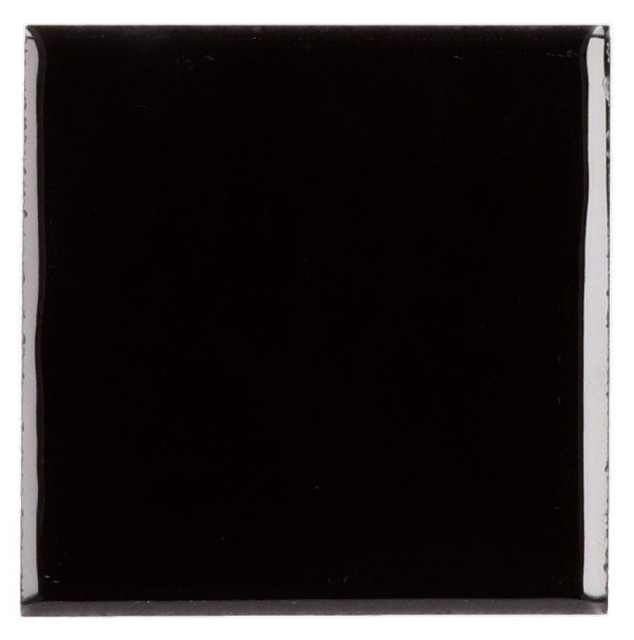 Equipe Octagon Taco Negro Brillo 4.6x4.6H0.9