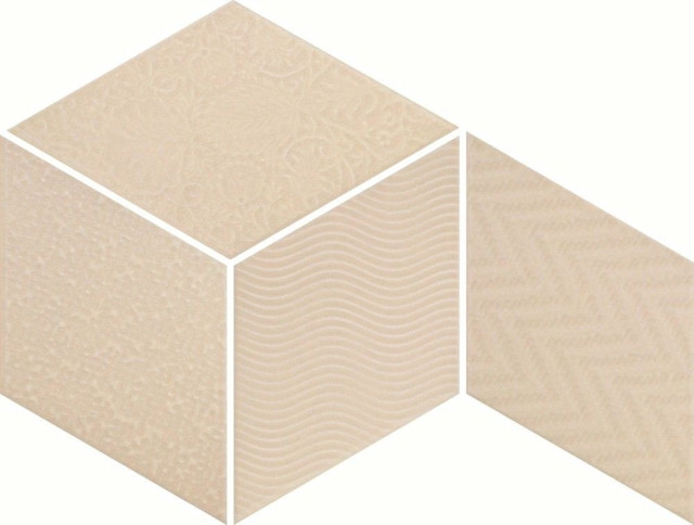 Equipe Rhombus Cream Floor 14x24
