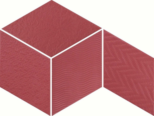 Equipe Rhombus Red Floor 14x24