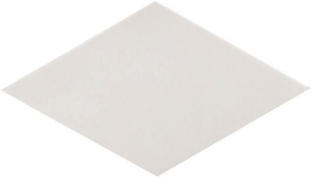 Equipe Rhombus Smooth White Floor 14x24