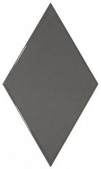 Equipe Rhombus Wall Dark Grey 15.2x26.3