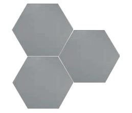 Equipe Scale Hexagon Grey Mat 11.6x10.1