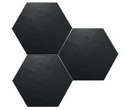 Equipe Scale Hexagon Black Mat 11.6x10.1