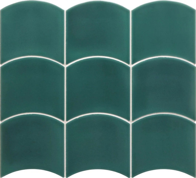 Equipe Wave Teal Grassy 12x12