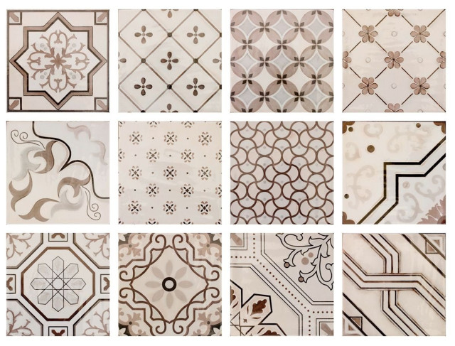 Fabresa Antic Decor Mix Hueso 15х15