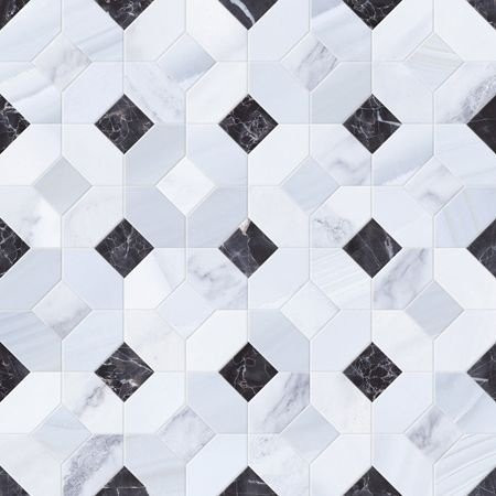 Gayafores Opal Mosaico Abadia Perla 45x45