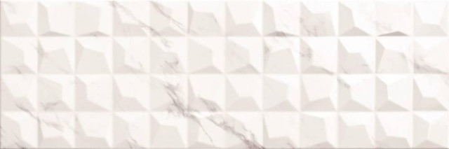 Goldencer (Goetan) Luxury Relieve Prisma White 30x90