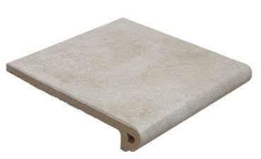 Gres De Aragon Capri Peldano Redonda Capri Hueso 33x33