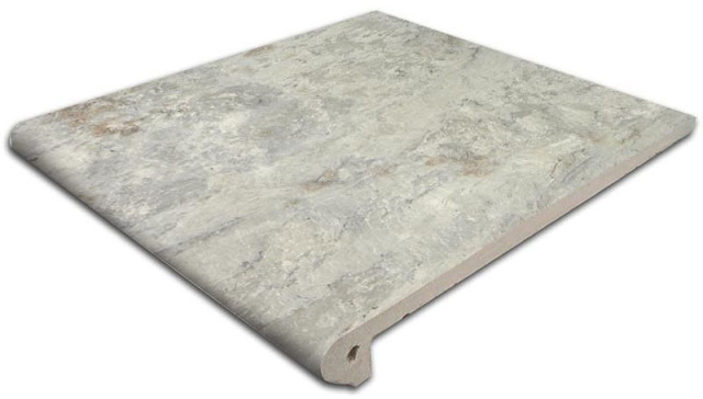 Gres De Aragon Peldano 30 Itaca Gris 29.3x33