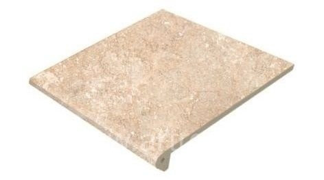 Gres De Aragon Petra Anti-Slip Round. Beige 33x30