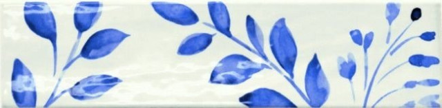 Harmony Aqua Blue Decor 6x24,6