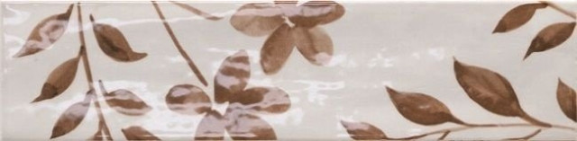 Harmony Aqua Brown Decor 6x24,6