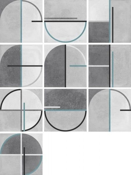 Harmony Buho Grey Decor 22.3x22.3