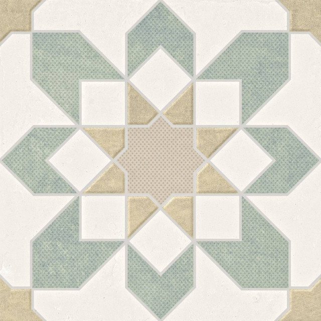 Harmony Doha Green Flower Sp 22.3x22.3