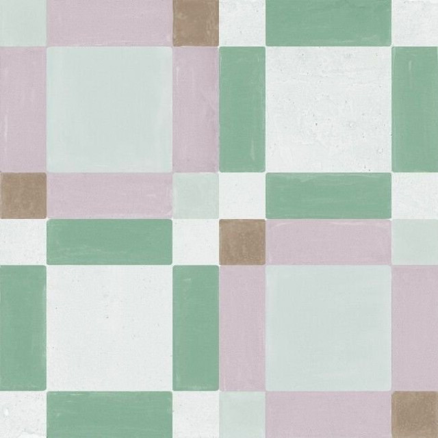 Harmony Patterns Pink Square 22,3x22,3