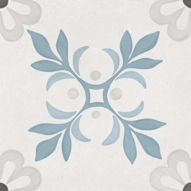 Harmony Sirocco Blue Garden 9mm 22.3x22.3