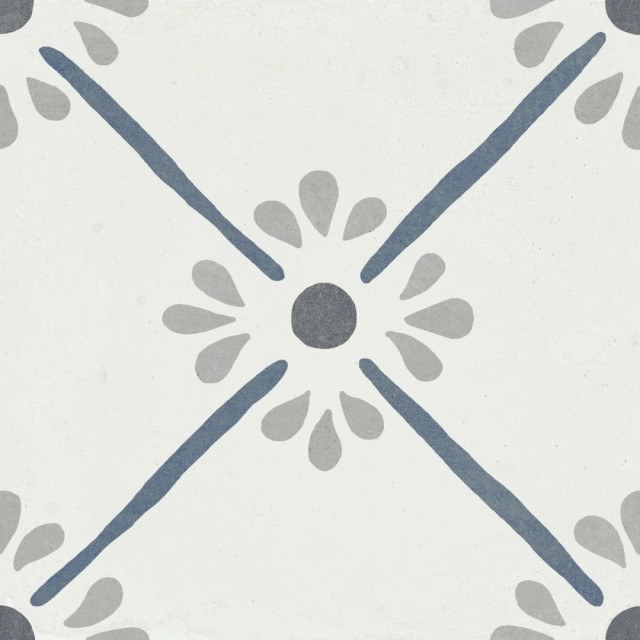 Harmony Provenza Blue Flower 22.3x22.3