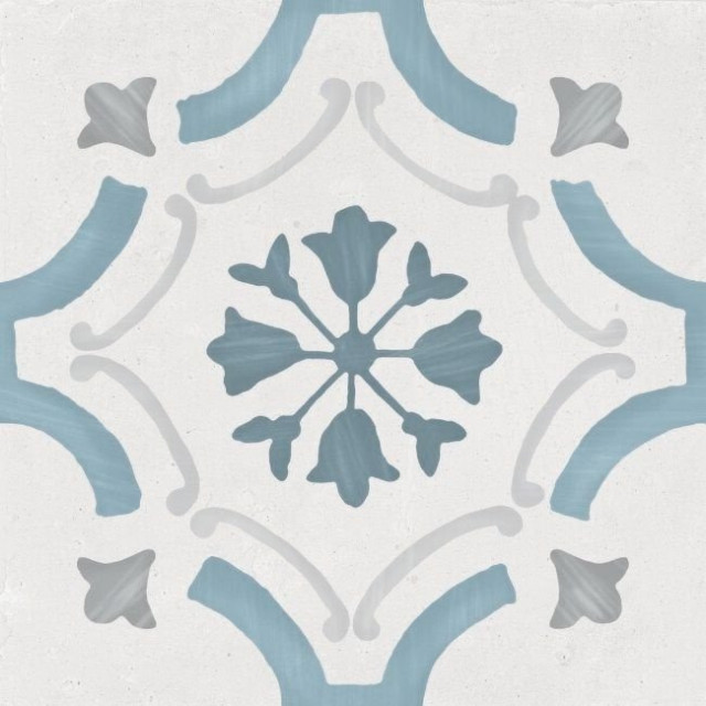 Harmony Sirocco Blue Ornate 10mm 22.3×22.3