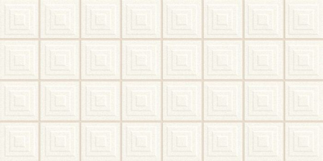 Harmony Pique Mosaic White 20x40