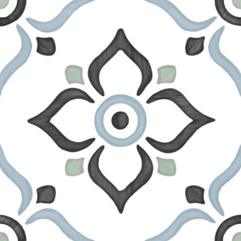 Harmony Tanger Blue Garden 12,3X12,3