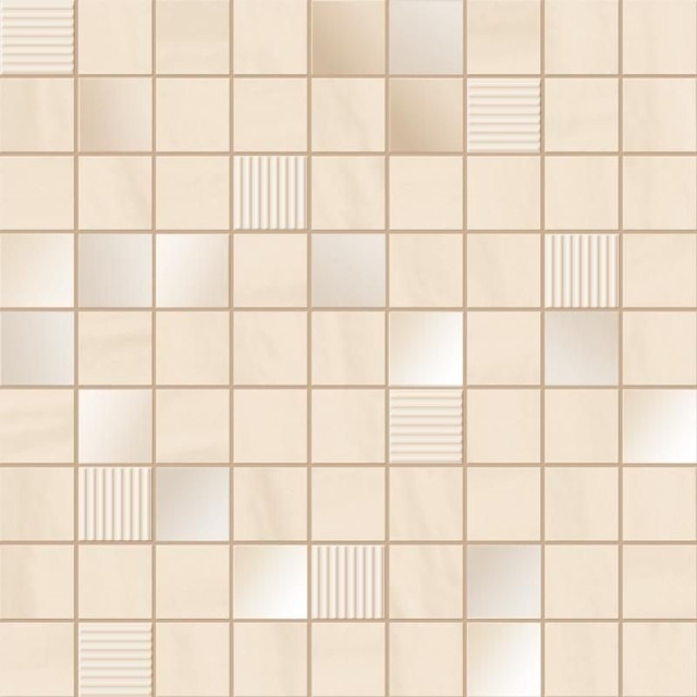 Ibero Perlage Mosaico Vanilla 31.6x31.6