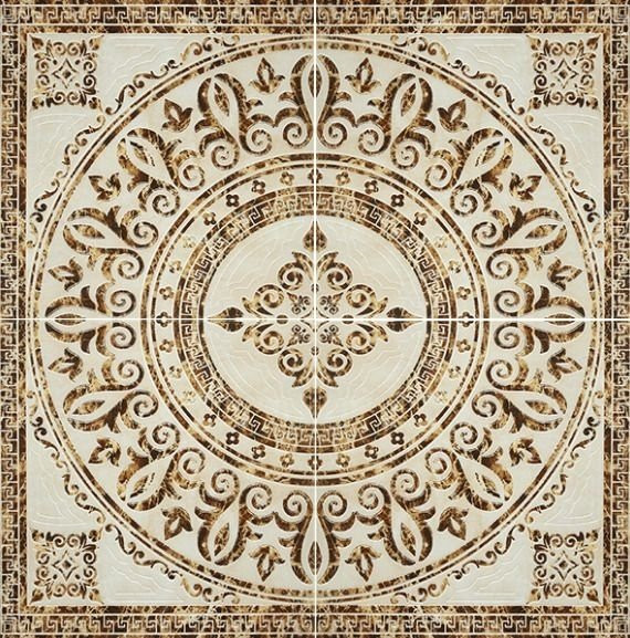 Infinity Castello Tramonte Roseton Beige 120х120