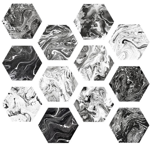 ITT Ebru Hexa Shiny 23,2x26,7