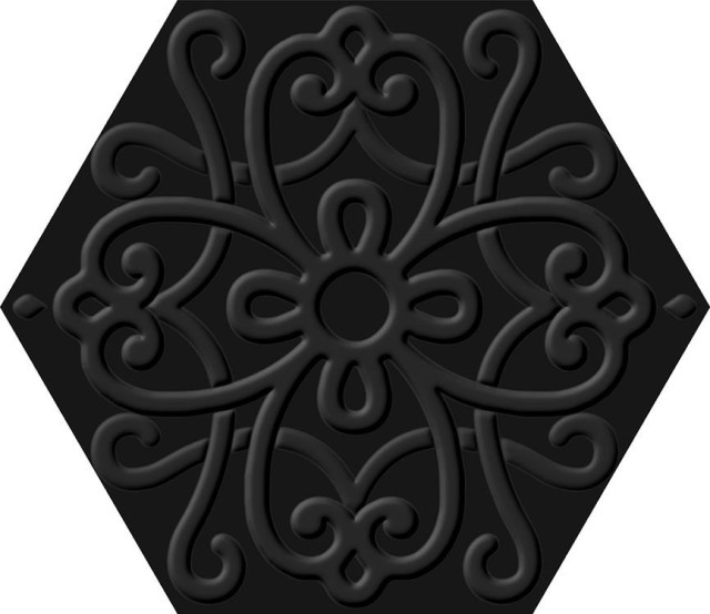 ITT Flora Hexa Black 23,2x26,7