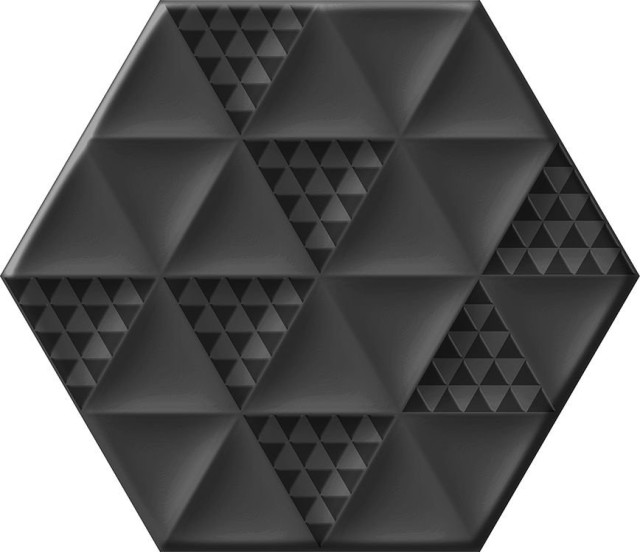 ITT Malmo Hexa Black 23,2x26,7