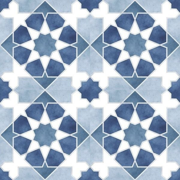 Kerlife Rabat Blue 45x45