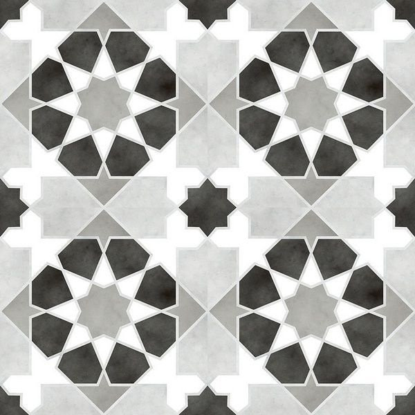Kerlife Rabat Black 45x45