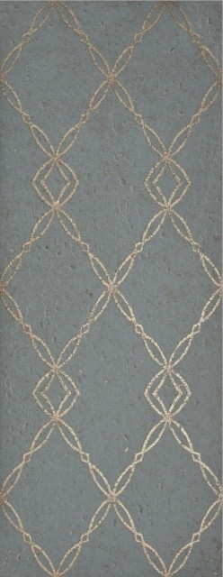 La Platera Goldstone Teal Chain 35x90