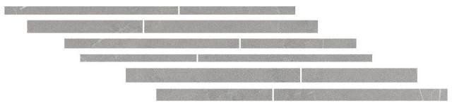 Living Ceramics Allure Mureto 3D Mosaic Grey Soft 15x60