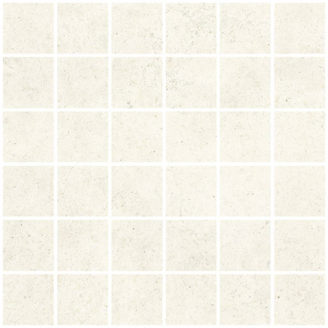 Living Ceramics Bera White Mosaic 55 B.Hammed 30x30H0.9