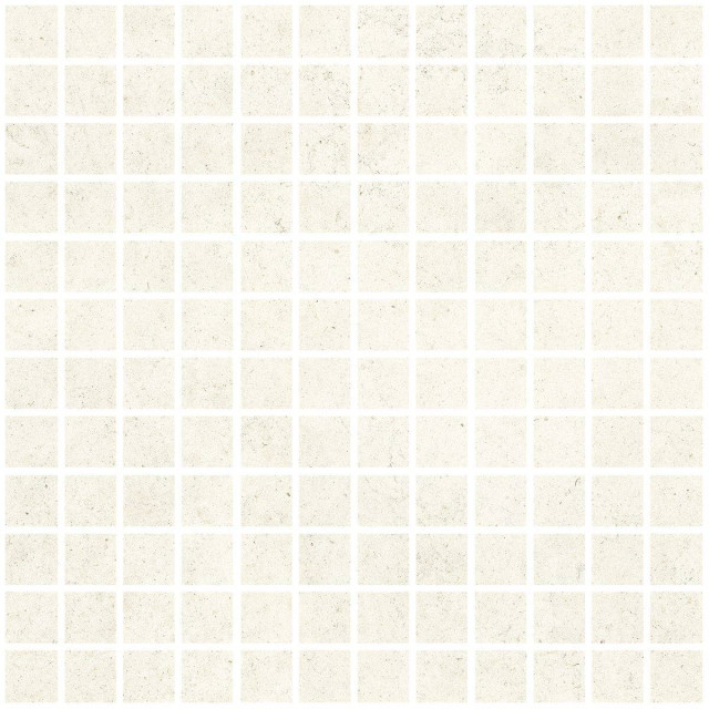 Living Ceramics Bera White Mosaic 25 Natural 30x30H0.9
