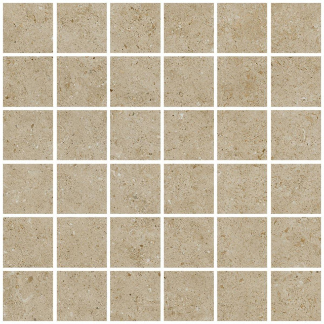 Living Ceramics Beren Biscuit Mosaic 55 Anti-Slip 30x30H0.9