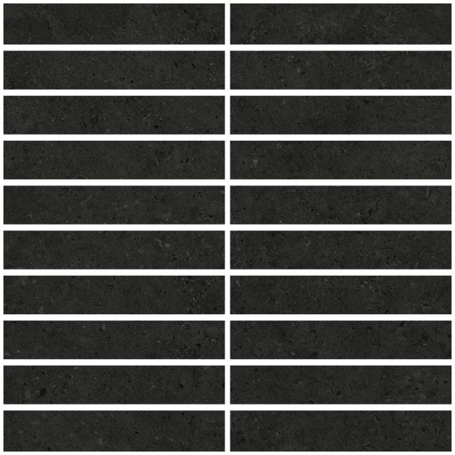 Living Ceramics Beren Black Mosaic 315 B.Hammed 30x30H0.9