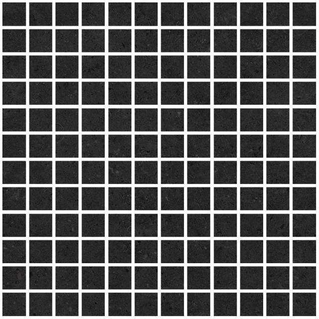 Living Ceramics Beren Black Mosaic 25 B.Hammed 30x30H0.9