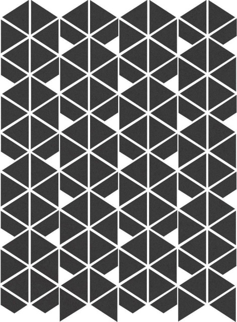 Living Ceramics Cava Black Mosaic. E. 22.8x27.8