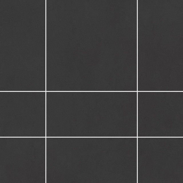 Living Ceramics Cava Black Pattern 1 60a 60x60