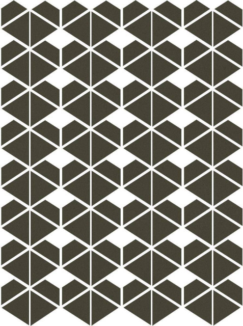Living Ceramics Cava Green Mosaic. D. 22.8x27.1