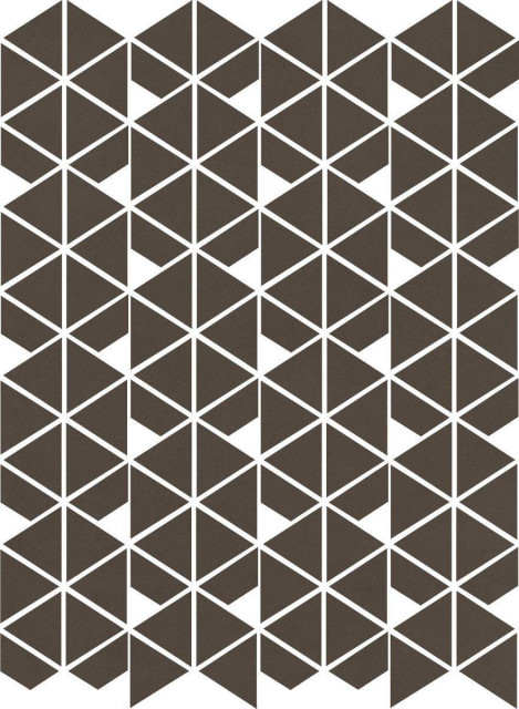 Living Ceramics Cava Brown Mosaic. E. 22.8x27.8