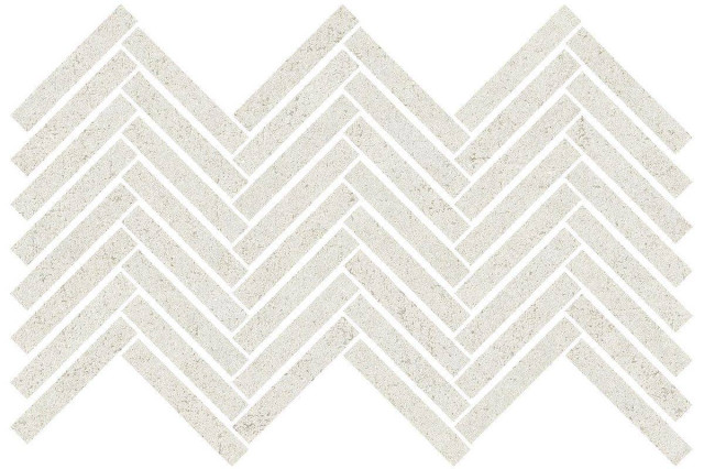 Living Ceramics Cuit Spike Mosaic Bone Soft 23x43