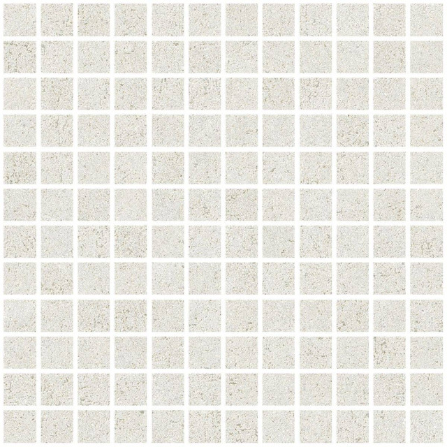 Living Ceramics Cuit Mosaic 25 Bone Soft 30x30