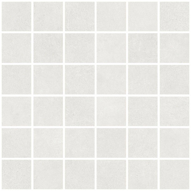 Living Ceramics Floss Mosaic 55 Bone Natural 30x30